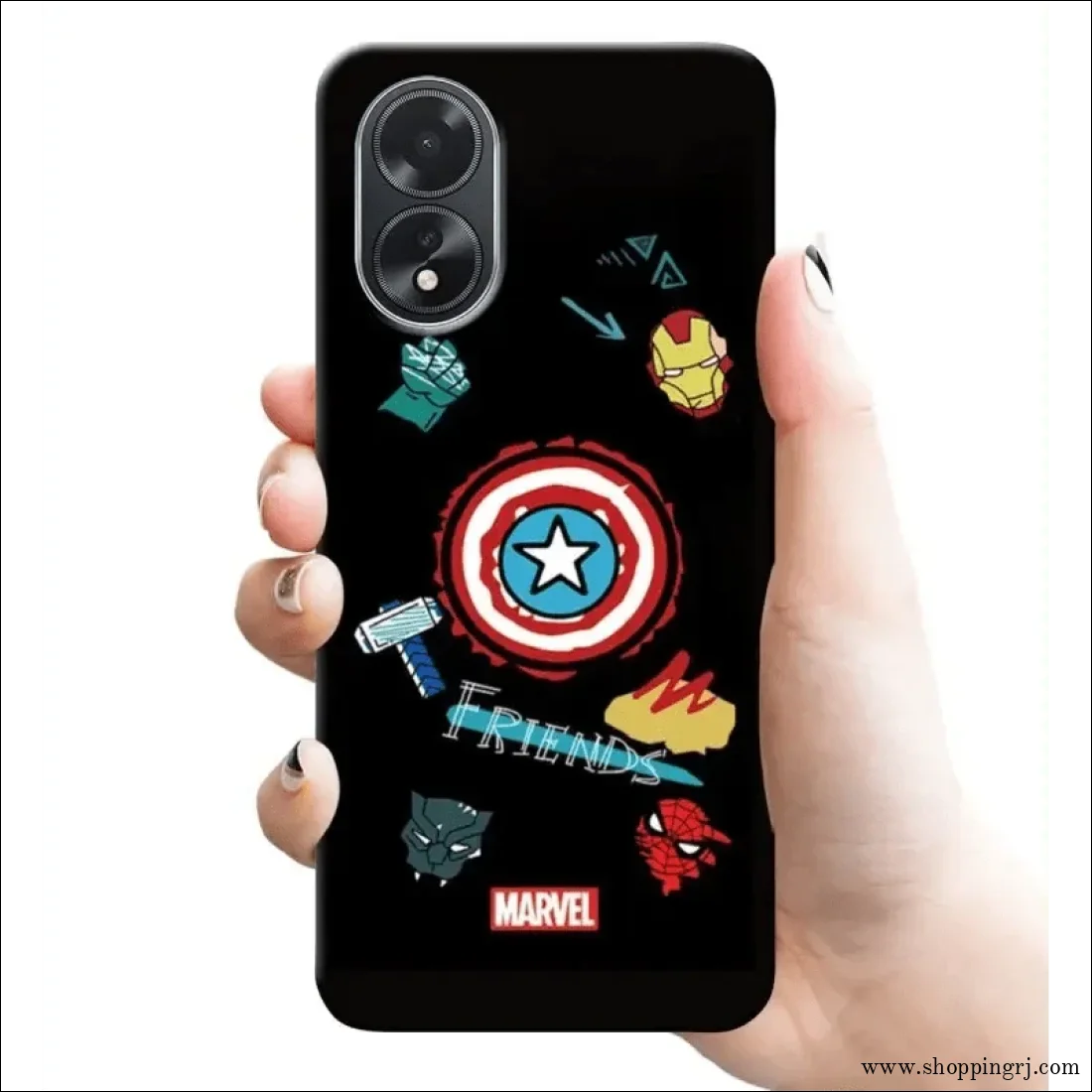 Marvels logo mobile covers rj 3093 - Mobile covers - Hard casesMobile coversmarvels mobile covers