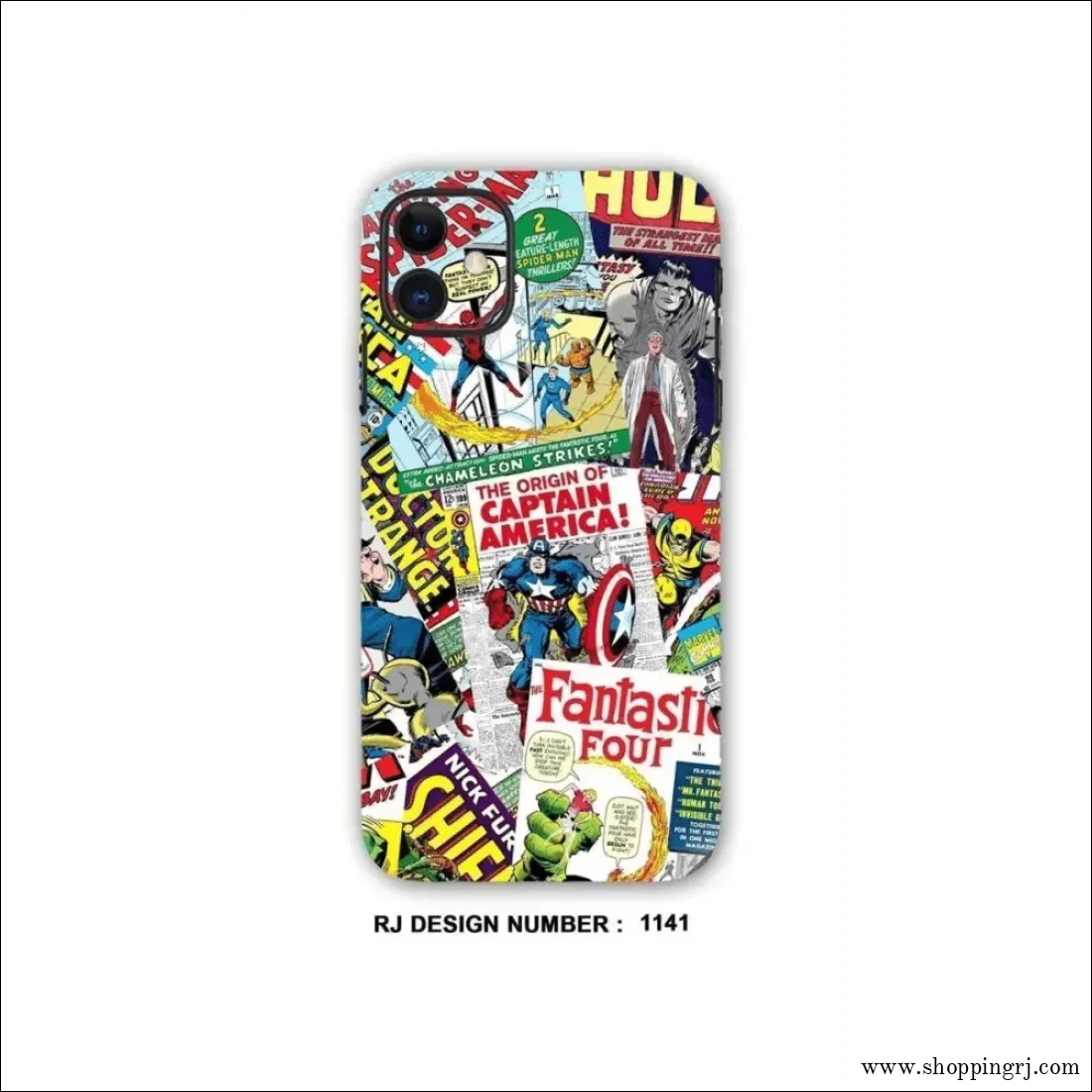 Mobile skins|Captain America - captain America mobile skinRJ mobiles and accessories ThoothukudiMobile skins