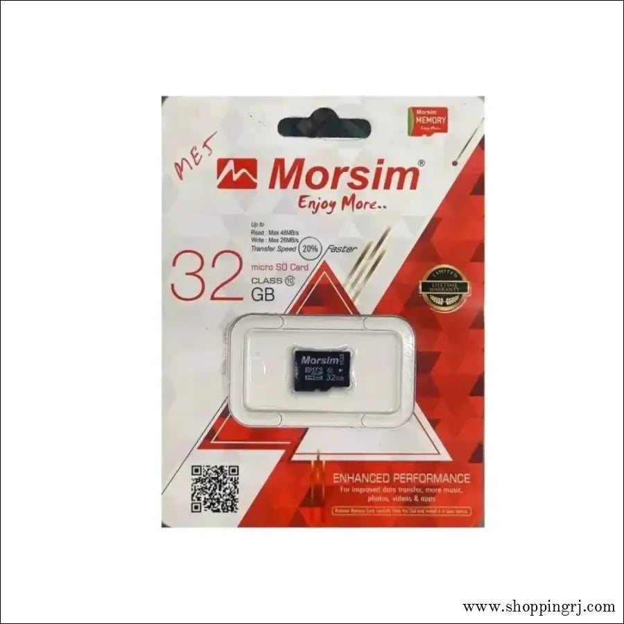 Morsim Memory Card - Memory card - Memory cardStorageRJ mobiles and accessories Thoothukudi