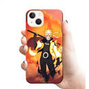 NARUTO WITH FIRE BACKGROUND mobile cover RJ1686 Plastic hard case - Mobile covers - ANIME MOBILEcustomized mobile coveranime mobile covers