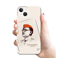 Nethaji Subash Chandra Bose mobile cover RJ2689 - Mobile covers