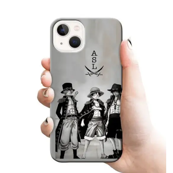 One Piece for Luffy Ace Sabo 9 mobile cover RJ1181 Plastic hard case