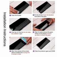 ONEPLUS Curved type UV Tempered Glass - UV tempered glass - Curved glassRJ mobiles and accessories ThoothukudiFull glass