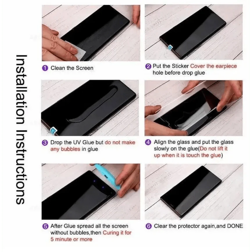 ONEPLUS Curved type UV Tempered Glass