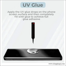 Oneplus Curved Type Uv Tempered Glass - Tempered Glass