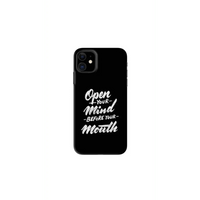 Open Your Mind Before Your Mouth Back Skin - Mobile skins - Mobile skinsNew arrivalMobile's back sticker