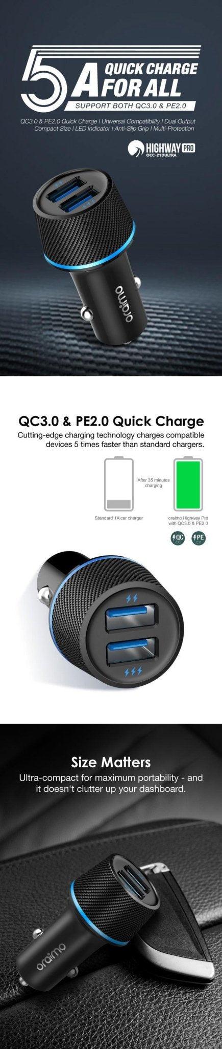 Oraimo Car Charger