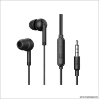 ORAIMO CONCH 2 OEP-E11 Strong Bass In-Ear Earphone (Black) - 1 pc - Earphone