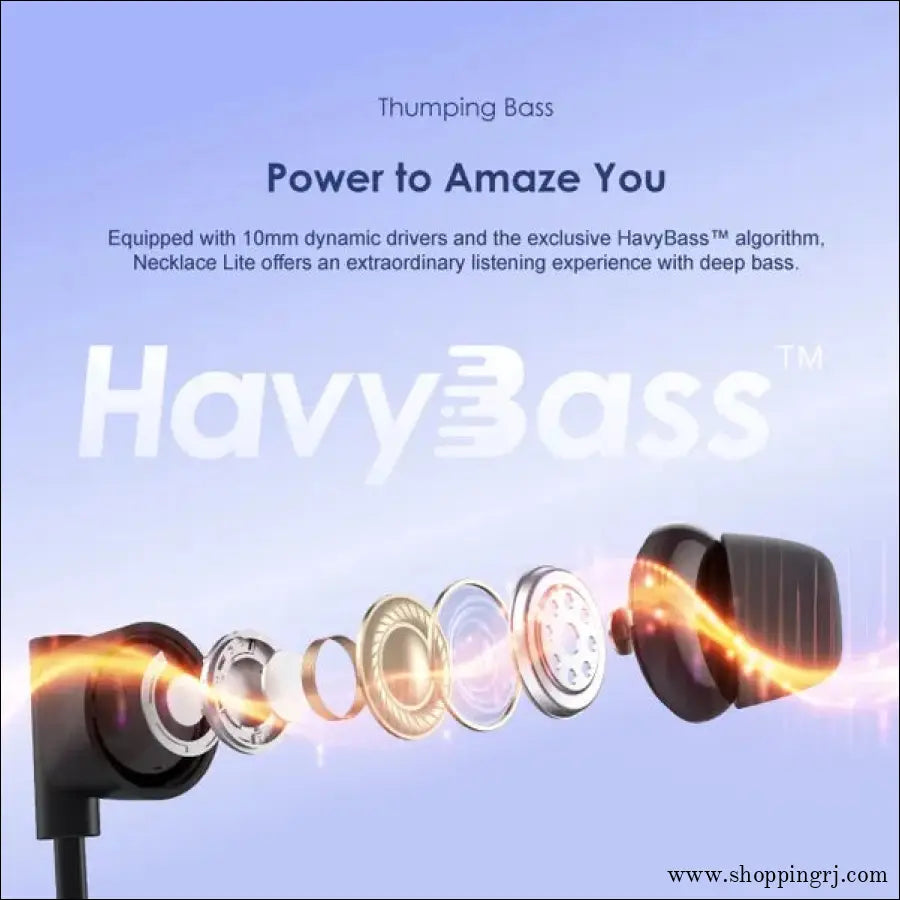 Oraimo Necklace Lite oeb-311 Wireless Neckband OBE-311 with Vibration Function - neckband