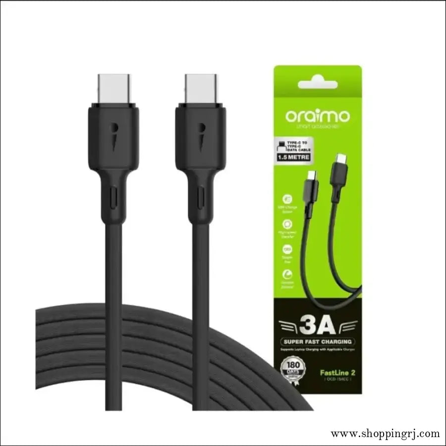 Oraimo (OCD-154CC) Type-C to Type-C Cable