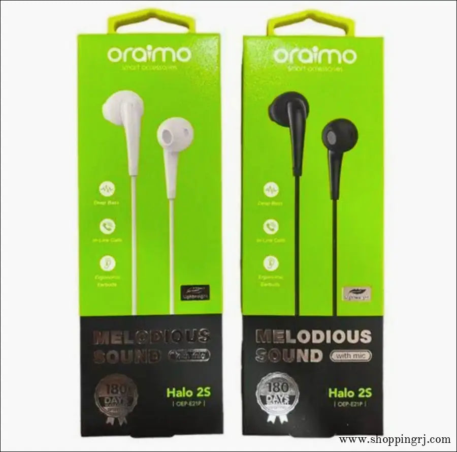 Oraimo E21P Holo-2S Wired Earphones - Earphone