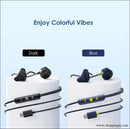 Oraimo Type-C Earphone Halo Airy OEP-650 - Black - Earphone