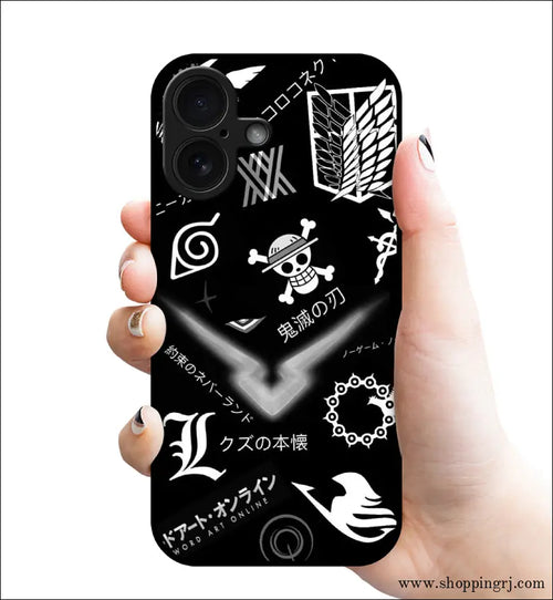 Premium Glossy Mobile Casúes for a Stylish and Durable Look - Skull design - Mobile covers