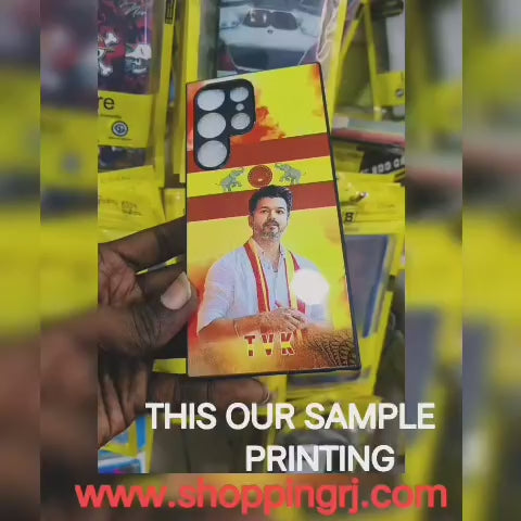 TVK Vijay mobile covers glossy Rubber RJ3525