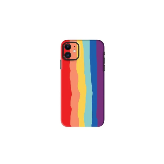 Rainbow Back Skin Wrap - Mobile skins - colourMobile's back stickerMobile skins