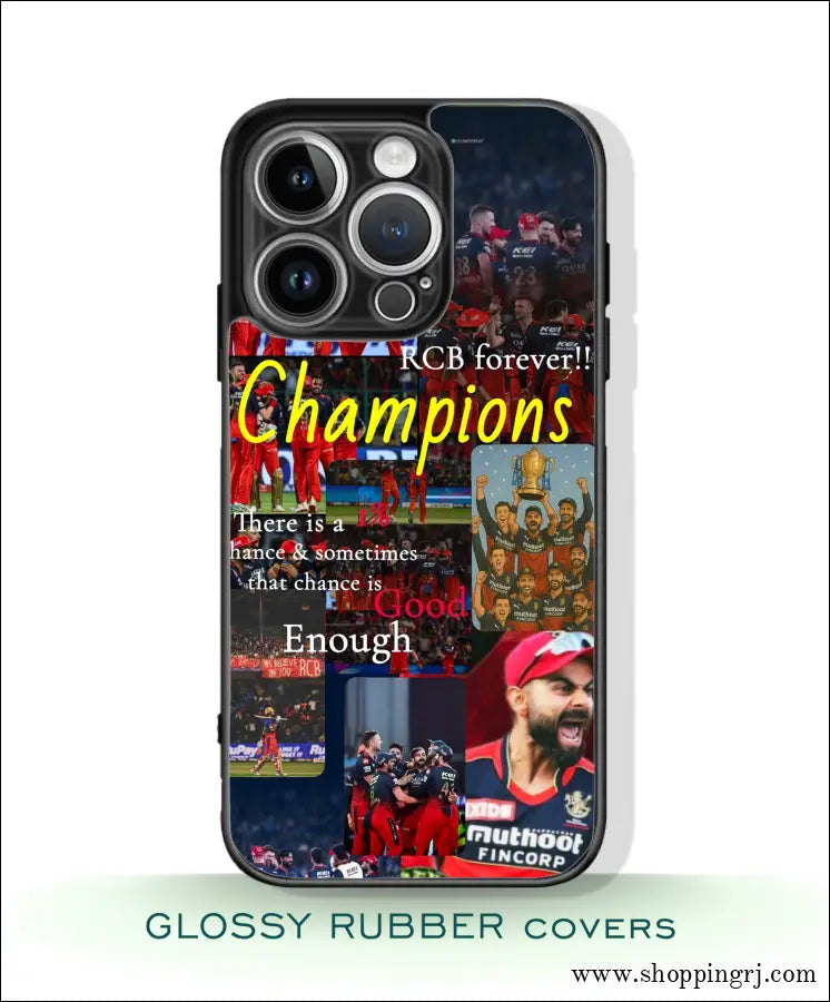 RCB Glossy MOBILE case / RCB VIRAT KHOLI MOBILE CASE (Copy)