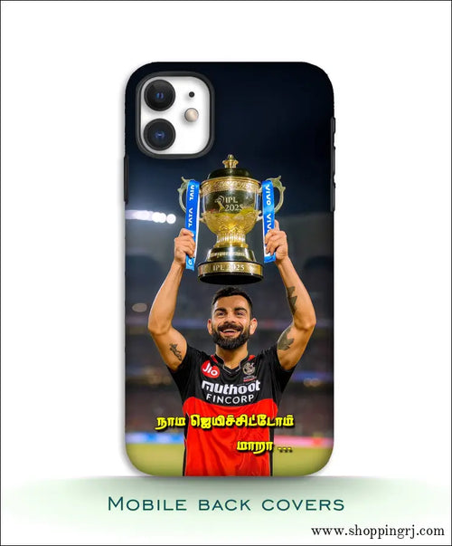 RCB MOBILE COVERS/ RCB VIRAT KHOLI MOBILE CASE RJ3457 - Mobile covers