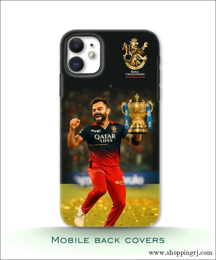 RCB MOBILE COVERS/ RCB VIRAT KHOLI MOBILE CASE RJ3461