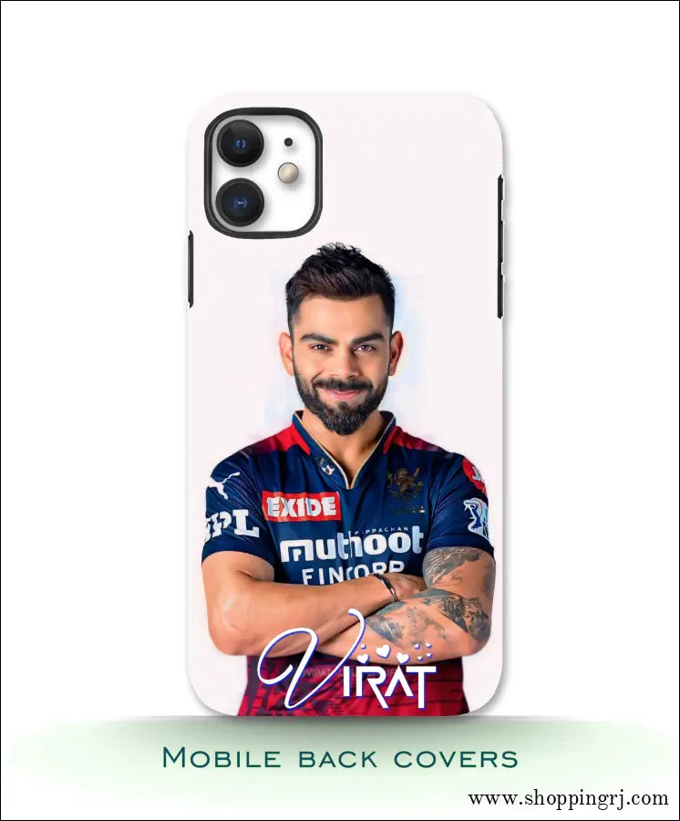 RCB MOBILE COVERS/ RCB VIRAT KHOLI MOBILE CASE RJ3493