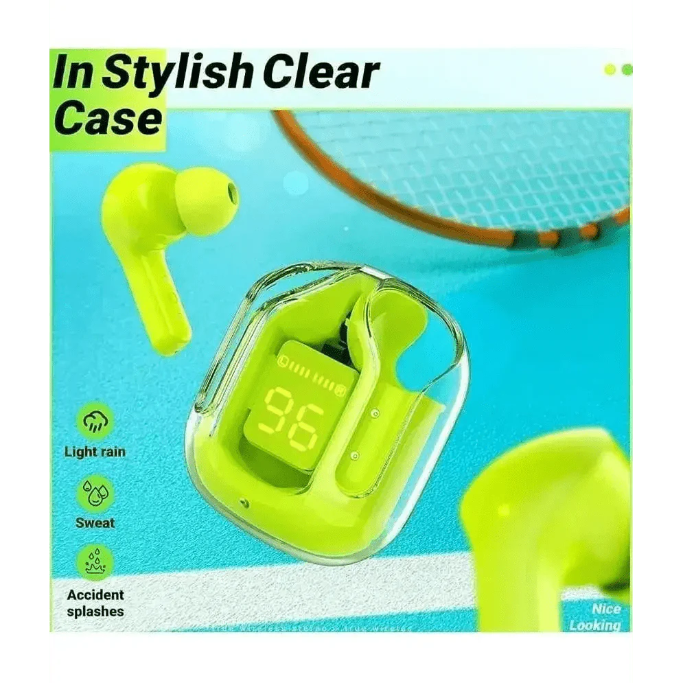 RJ stylish earbuds green - Earbuds - EarbudsRJ mobiles and accessories ThoothukudiNew arrival