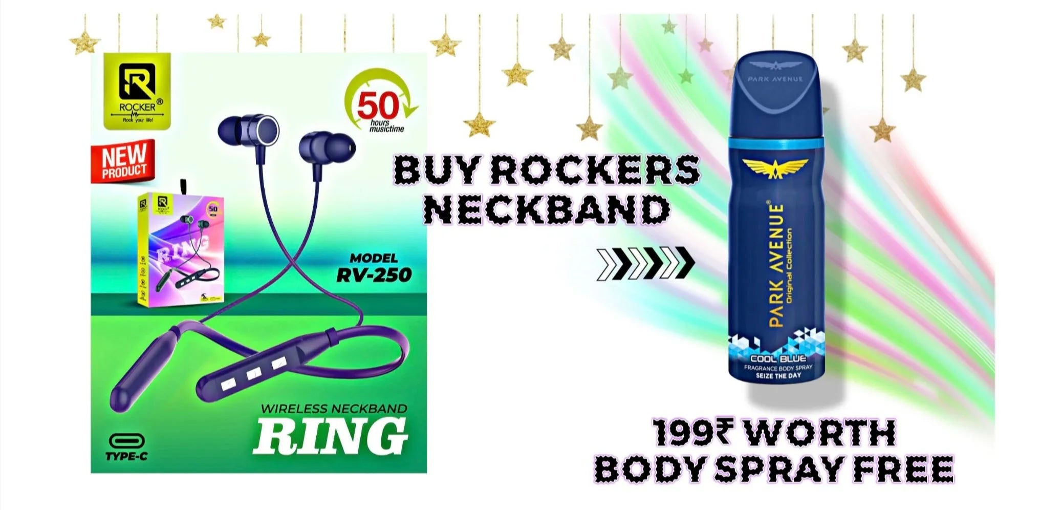 Rockers RV-250 wireless neckband