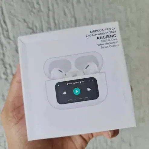 Airpods Pro 2+ With Screen Display ANC earbuds