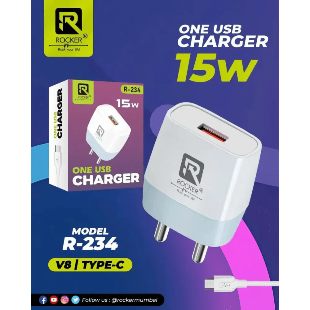 Rockers 15watt mobile charger