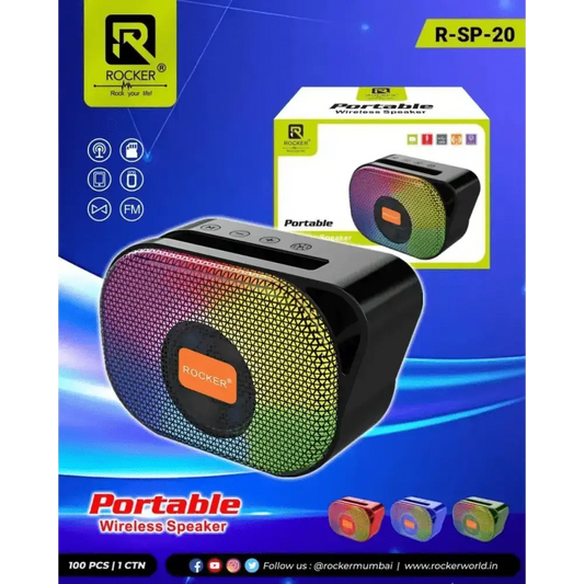 Rockers sp - 20 bluetooth speaker - Bluetooth speaker - bluetooth speakerrockers brandRJ mobiles and accessories Thoothukudi