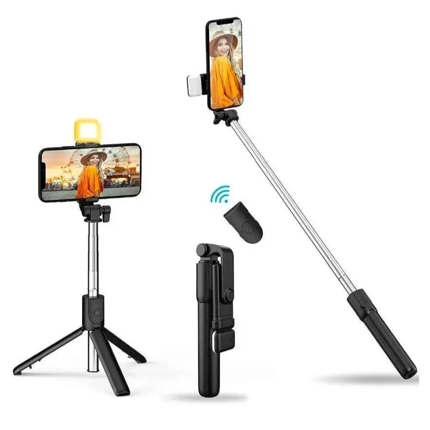 Selfie stick with bluetooth 5 feet height - Bluetooth selfie stickselfie stickRJ mobiles and accessories Thoothukudi