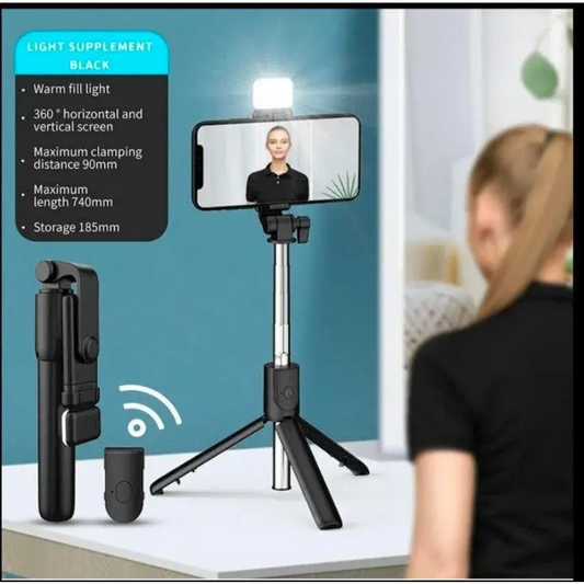 Selfie stick with bluetooth 5 feet height - Bluetooth selfie stickselfie stickRJ mobiles and accessories Thoothukudi