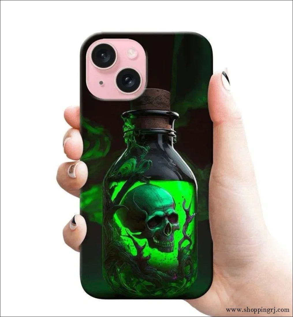 Skull in Bottle RJ 2545 PLASTIC HARD CASES - Mobile covers - Hard casesMobile coversmobile cover