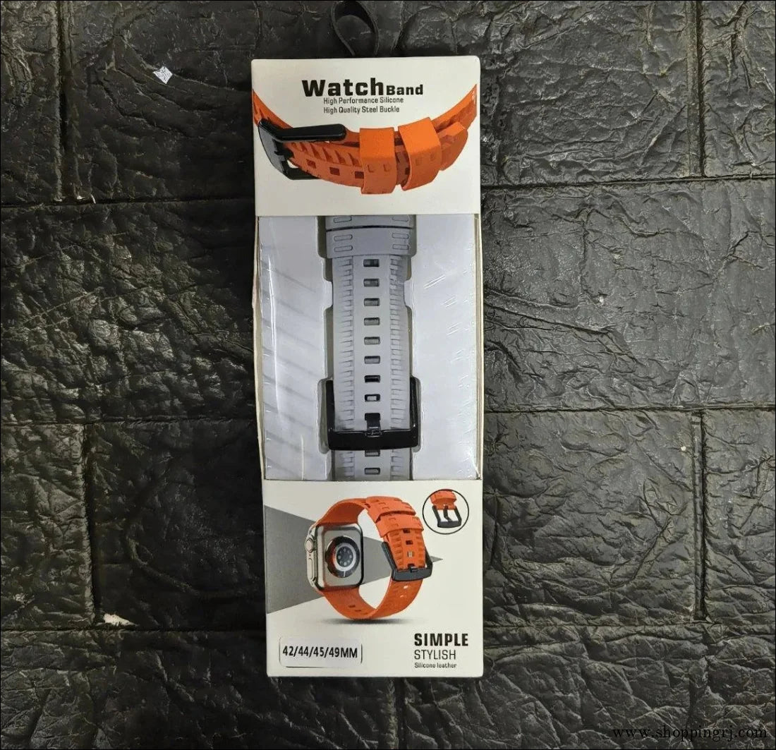 Smart watch strap chain type