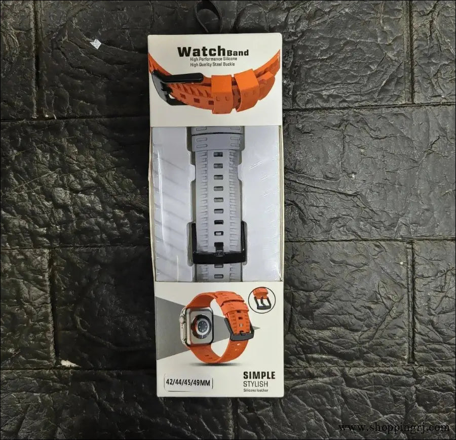 Smart watch strap chain type