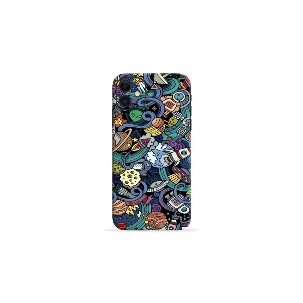 Space Abstract Mobile Skin