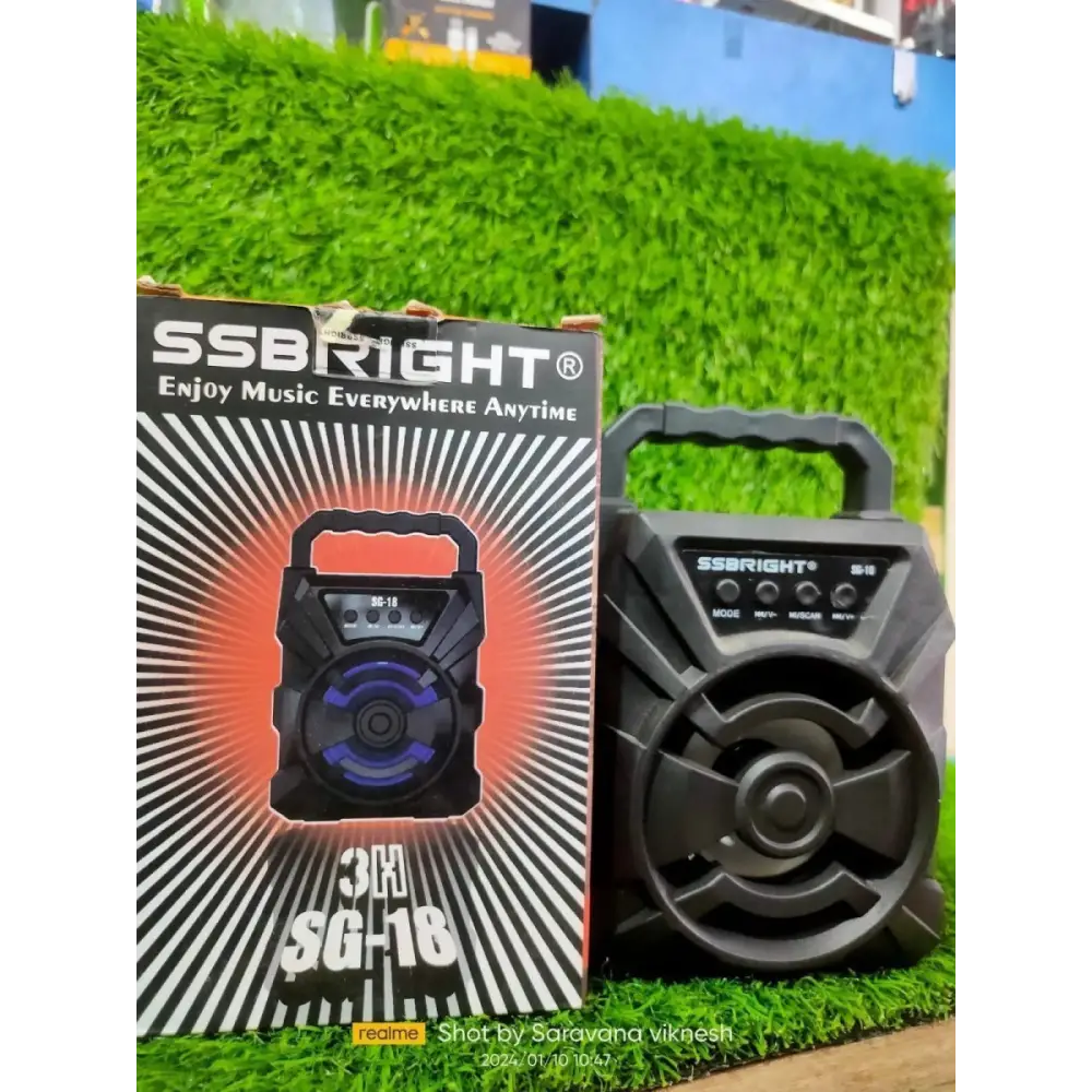 SSB RIGHTBLUETOOTH SPEAKER - Bluetooth speaker - bluetooth speakerRJ mobiles and accessories ThoothukudiNew arrivel