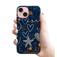 Stars with Heart RJ 2918 PLASTIC HARD CASES - Mobile covers - Hard casesMobile coversmobile cover