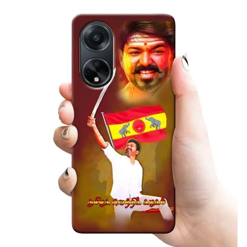 Thalapathy Vijay TVK mobile covers RJ 2973 copy PLASTIC case