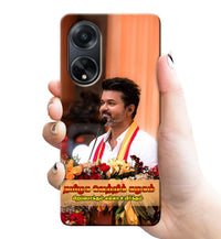 Thalapathy Vijay TVK mobile covers RJ 3051 PLASTIC case - Mobile covers - Shopping RJ actor actress covermobile cover