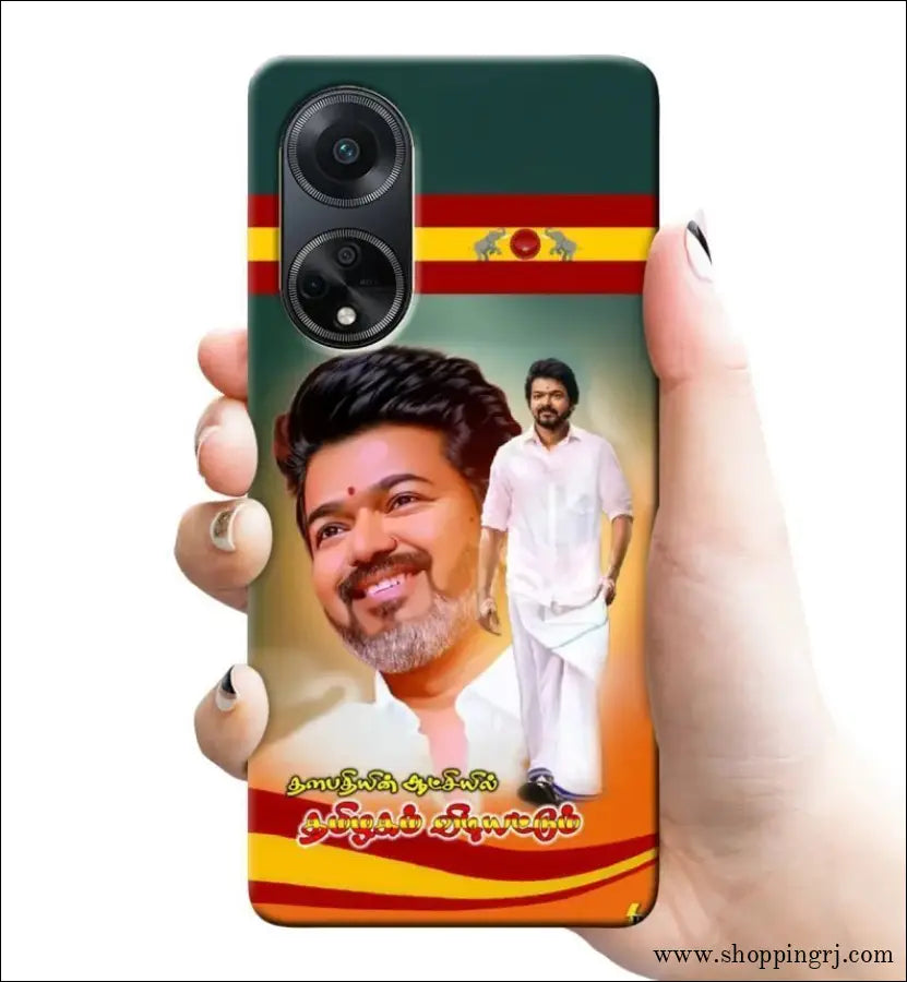 Thalapathy Vijay TVK mobile covers RJ 3054 PLASTIC case