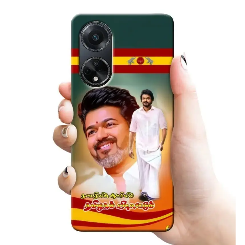 Thalapathy Vijay TVK mobile covers RJ 3054 PLASTIC case