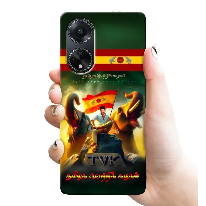 Thalapathy Vijay TVK mobile covers RJ 3056 PLASTIC case