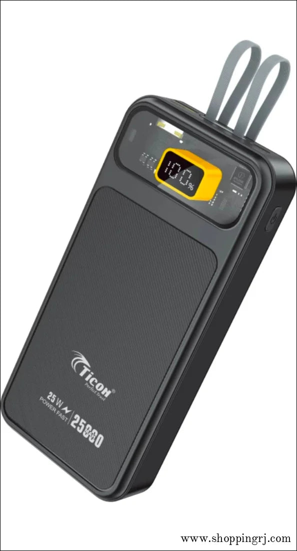 Ticon 25000 mah Power Bank PD-220 - Power bank