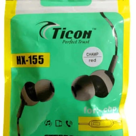 Ticon Champ Earphone Best Quality - Earphone - earphoneRJ mobiles and accessories ThoothukudiNew arrivel