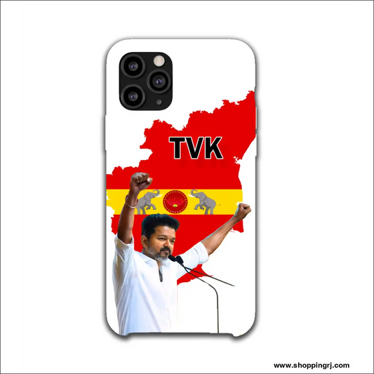 TVK Flag tamilaga vettri Kazhagam mobile cover RJ3184 - Mobile covers