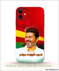 TVK VIJAY mobile back skins or stickers RJ3058 - Mobile skins