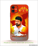 TVK VIJAY mobile back skins or stickers RJ3119 - Mobile skins