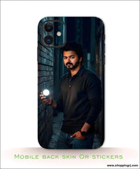 TVK VIJAY mobile back skins or stickers RJ3170 - Mobile skins