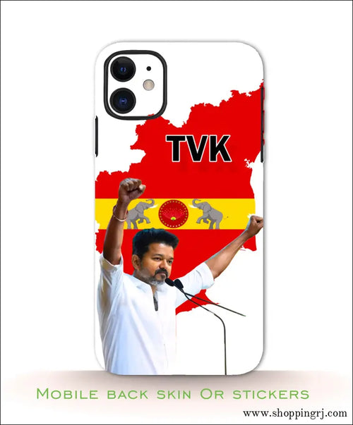 TVK VIJAY mobile back skins or stickers RJ3184 - Mobile skins