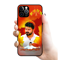 TVK VIJAY MOBILE COVERS- GLOSSY RUBBER CASE 3119 - Glossy metal covers