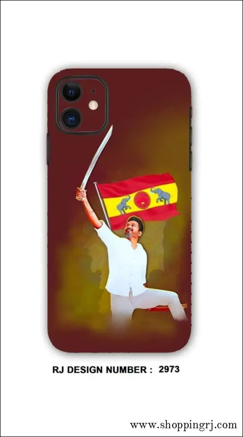 TVK vijay mobile skin rj2973